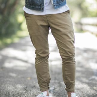 Kgislason Men's Straight Fit Chino Pants — Cotton Twill